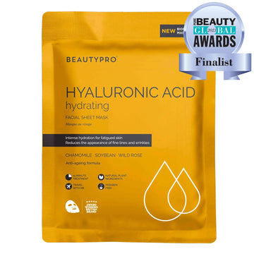 BEAUTYPRO Hyaluronic Acid Hydrating Face Mask awards